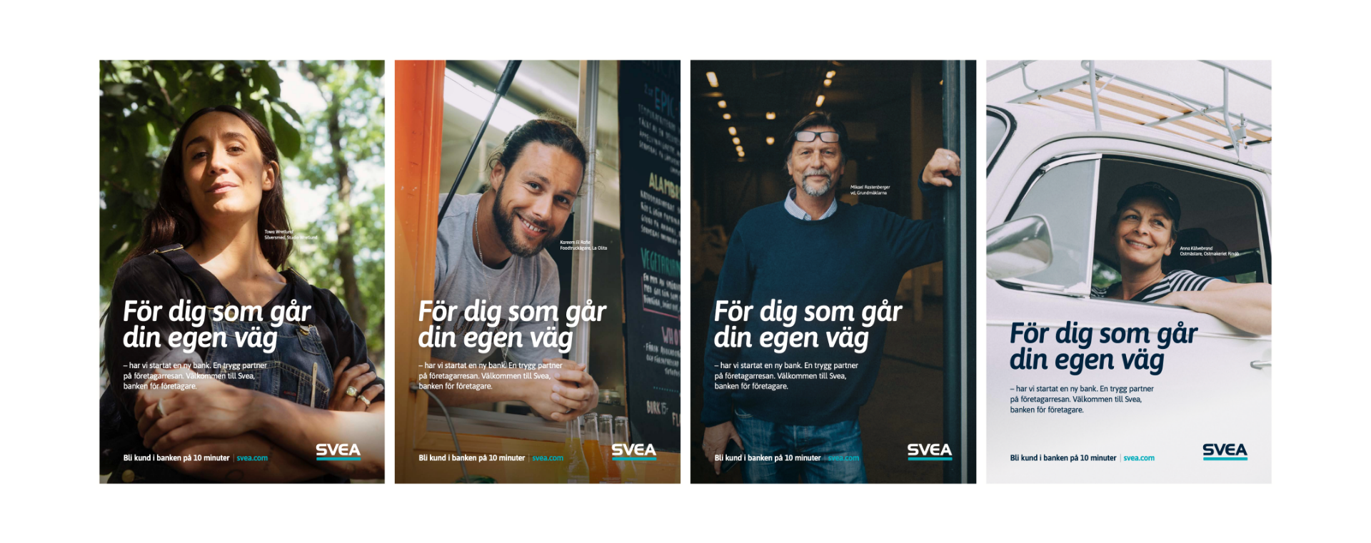 Advertising campaign for Svea Bank