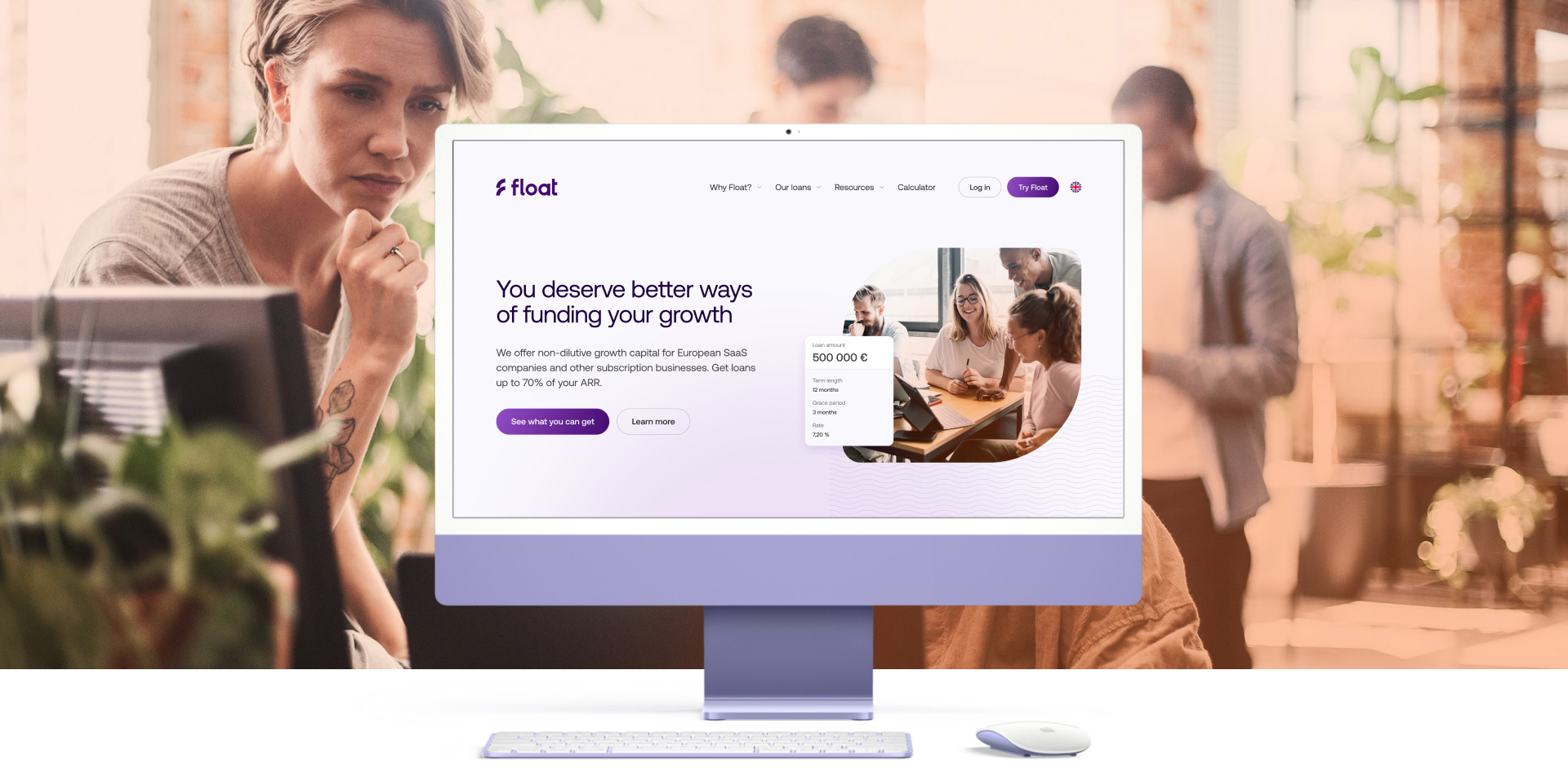 Float website